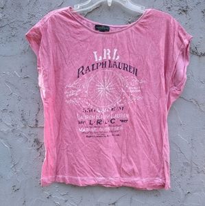 LAUREN JEANS CO BLOUSE.  SZ LARGE